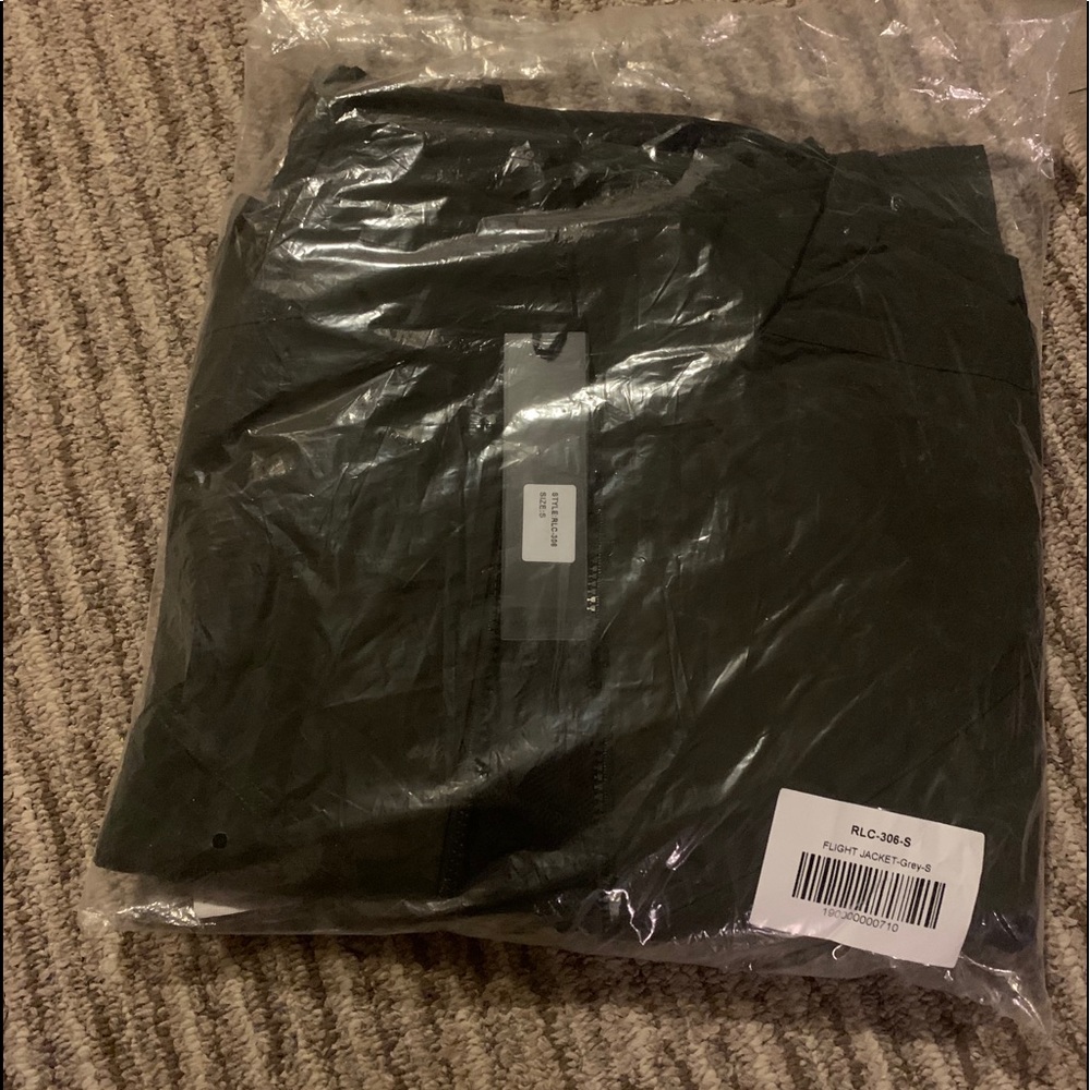 Richie Le Collection flight jacket size small